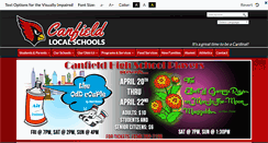Desktop Screenshot of canfield.access-k12.org
